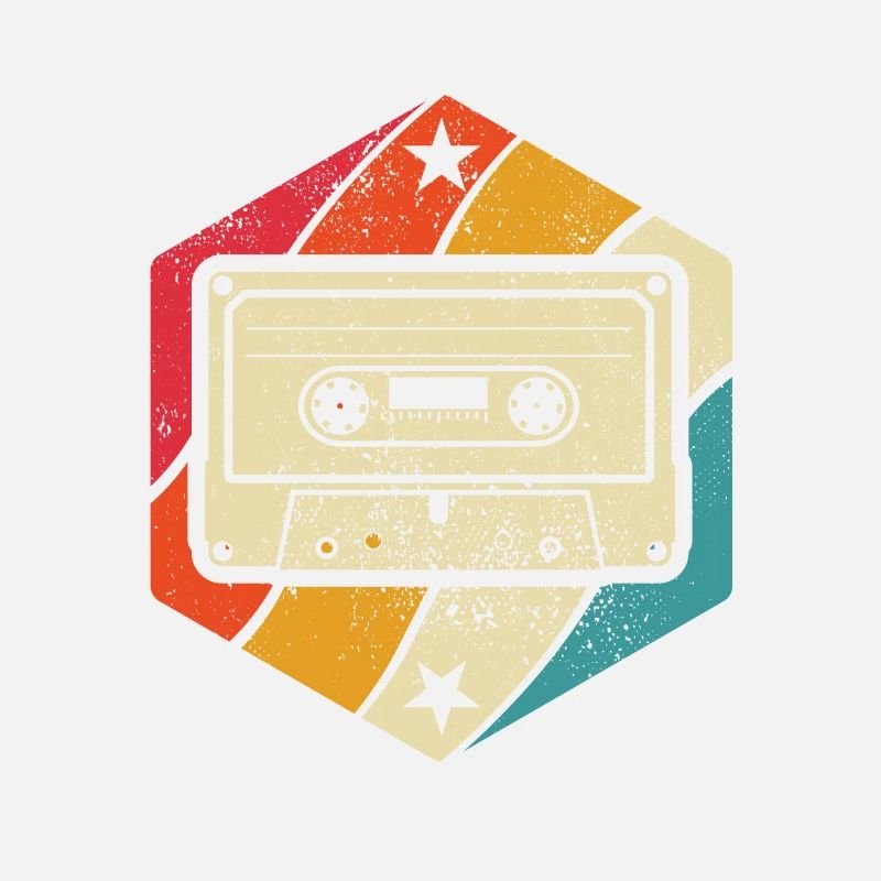 Cassette - Mixtape Audio Cassette Magnétique rétro