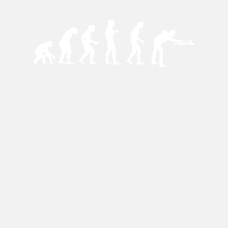 menschliche EVOLUTION BILLARD