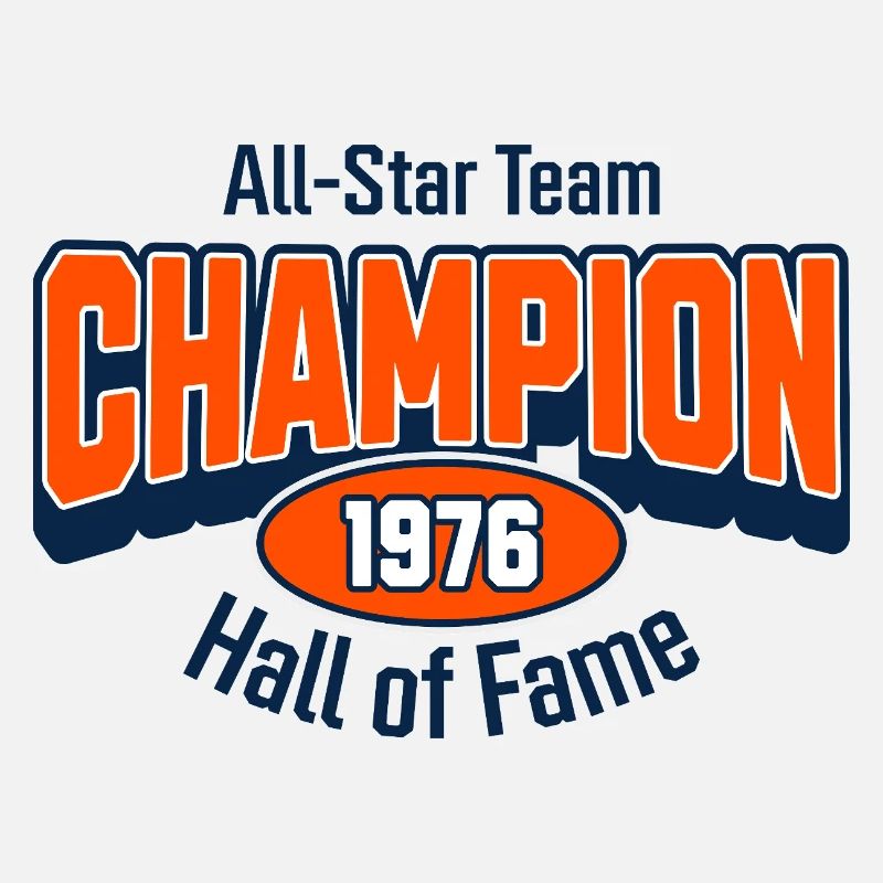 Champion 1976 – Geburtstagsgeschenk College Stil