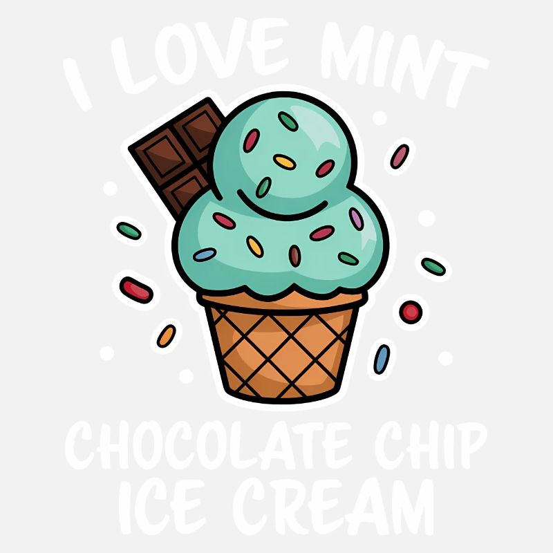 Chocolate Mint Cream Saying Funny Mint Cream Gift