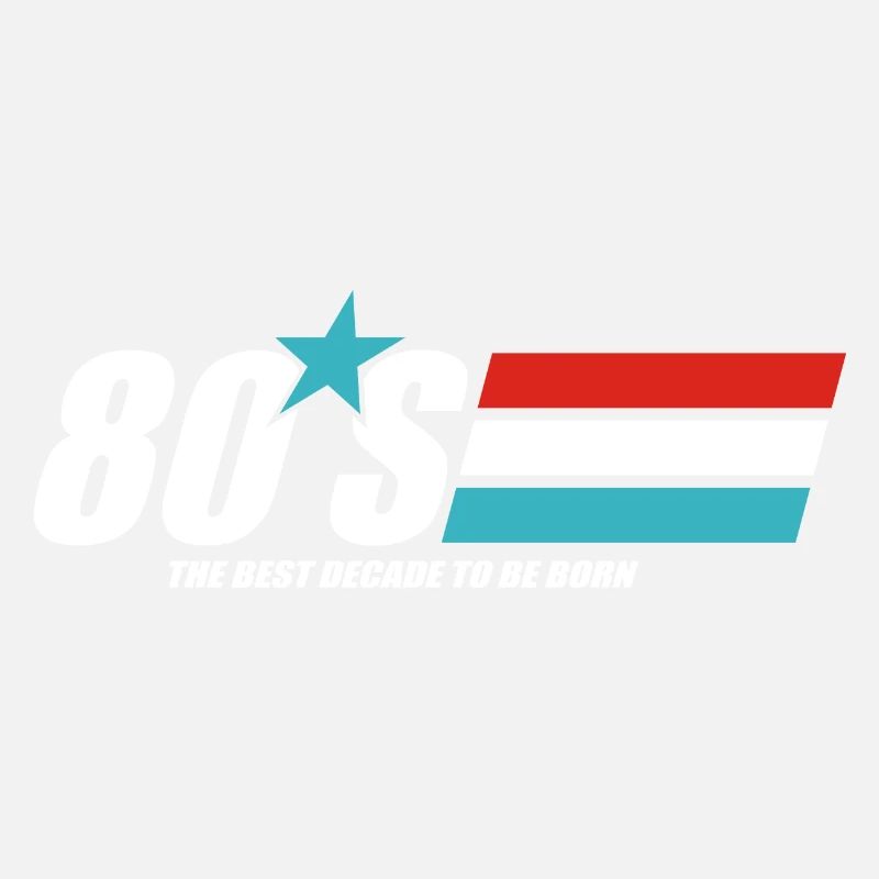 80s Decade Graphic
