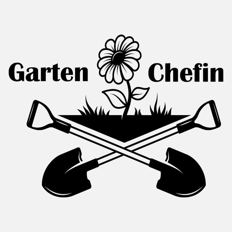 Garten Chefin Gärtner Gartenarbeit Hobby Garten