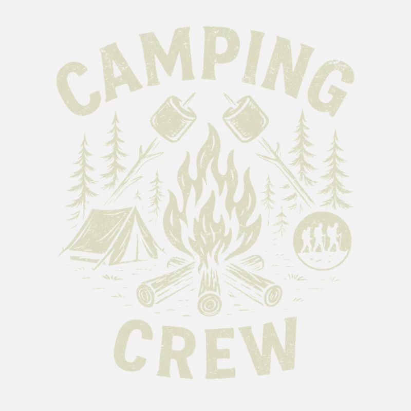 Camping Crew Funny Gift for Camping Lovers
