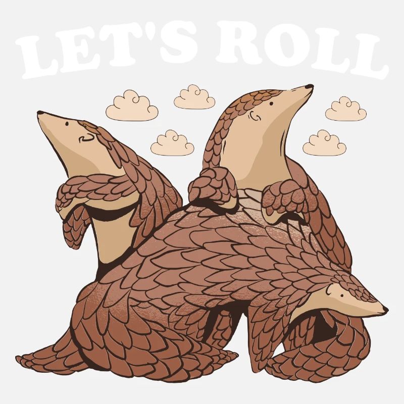 Let's Roll Pangolin