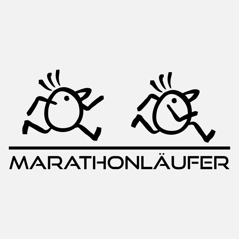 Marathonläufer Speed
