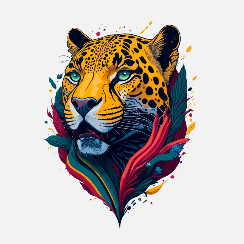 Nice abstract jaguar