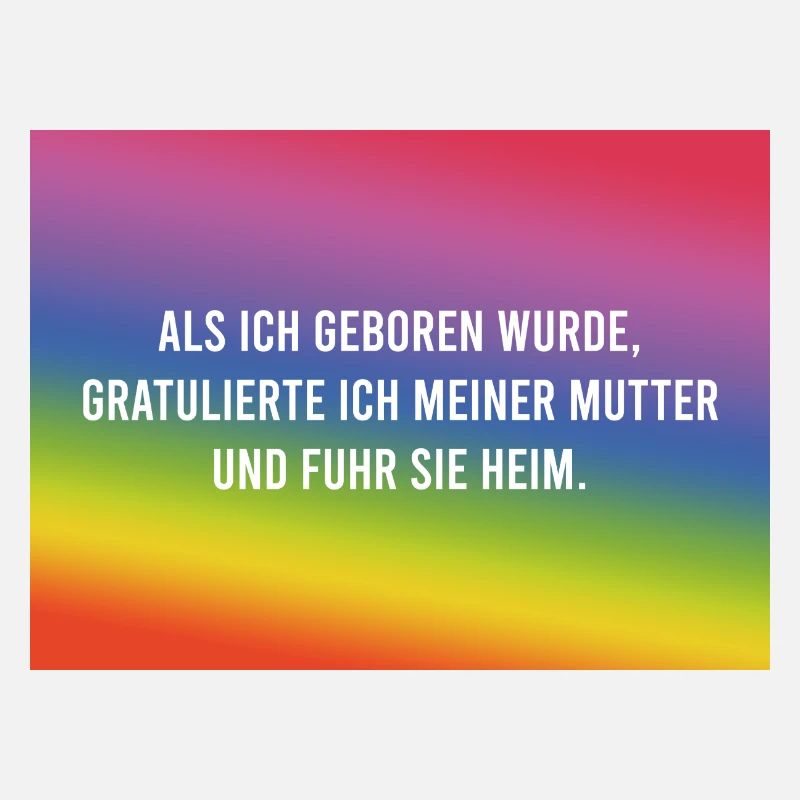 Als ich geboren wurde..