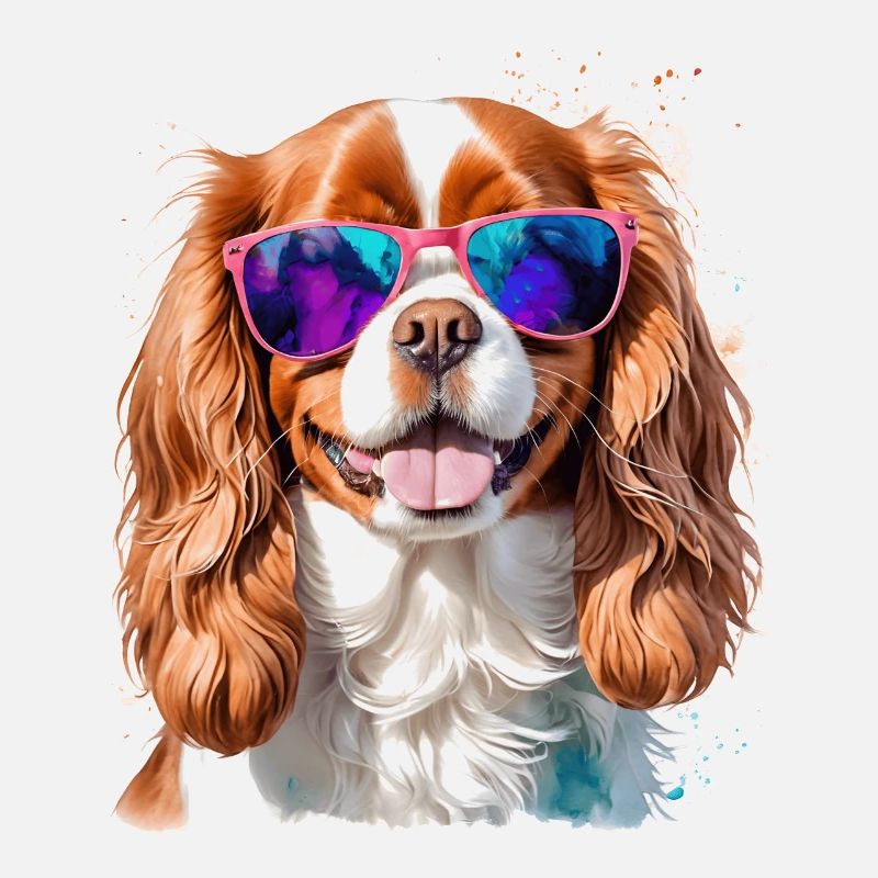 Lunettes de soleil Cavalier King Charles Spaniel Chien