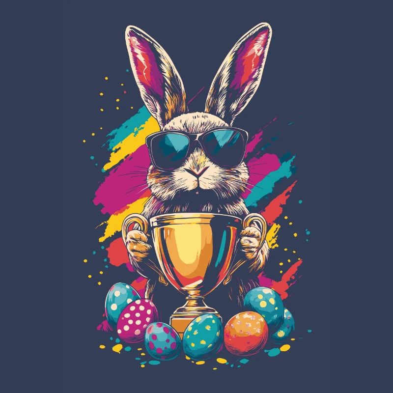 Easter Bunny Easter Eggs Egg Hunt Winner Cup