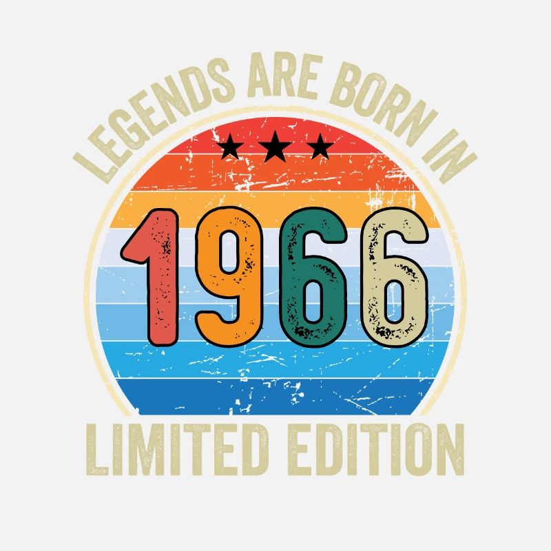 Les légendes sont nées en 1966 Édition limitée