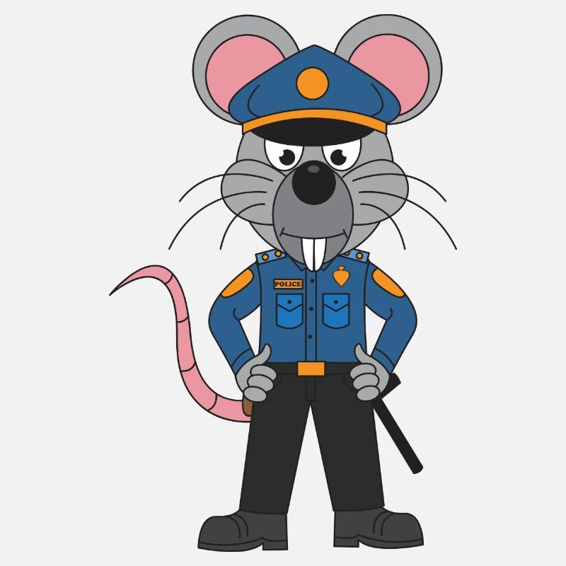 Police Mouse/Mice Policeman