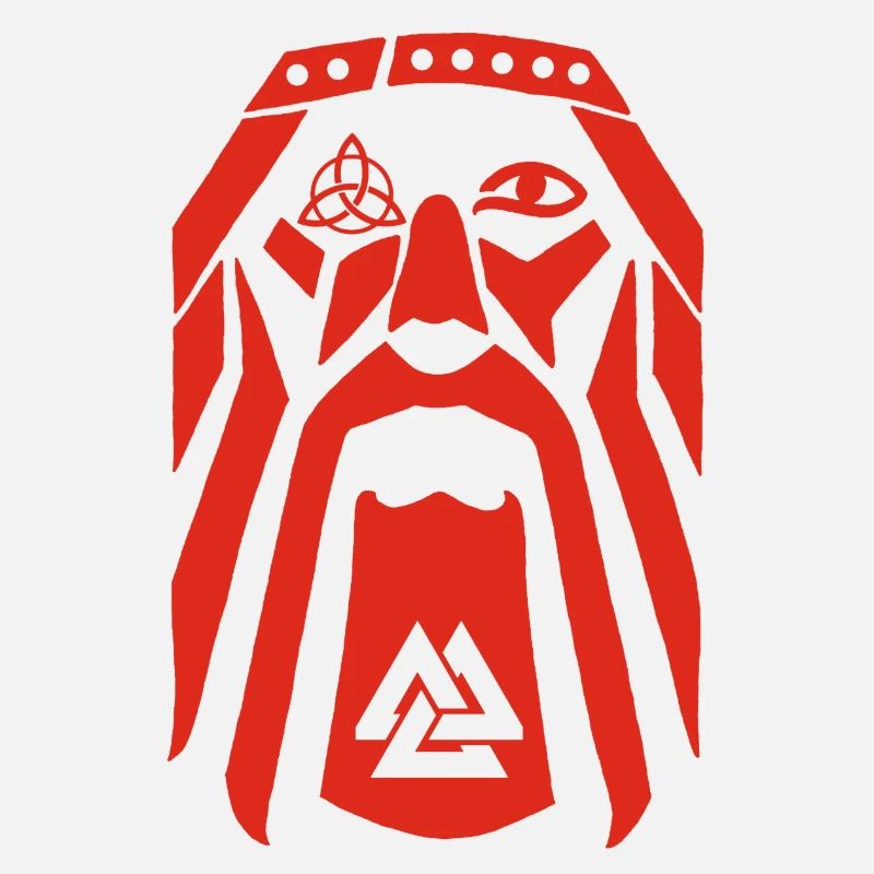 Wikingerkrieger (rot)