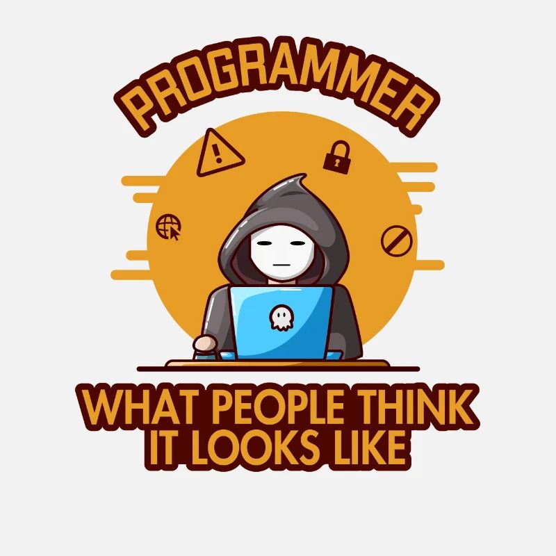 Programmer Looks Like Engineer Full Stack