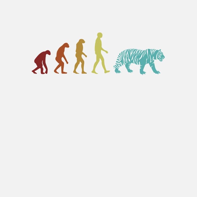 Tiger Evolution Wildkatze Raubkatze Sibirischer