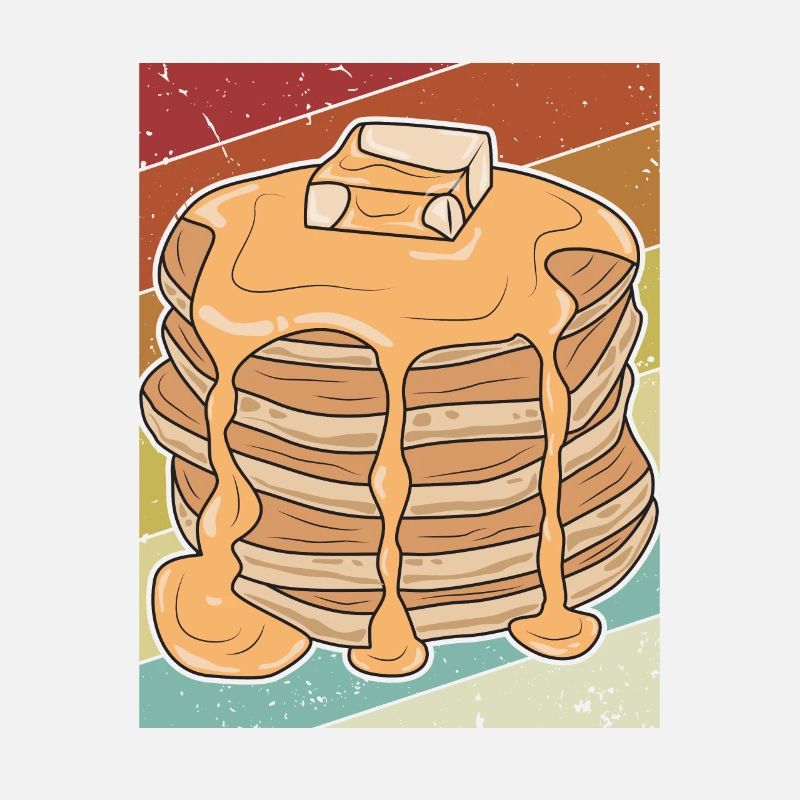 Recettes rétro Flapjack Griddlecake Lover Pancake