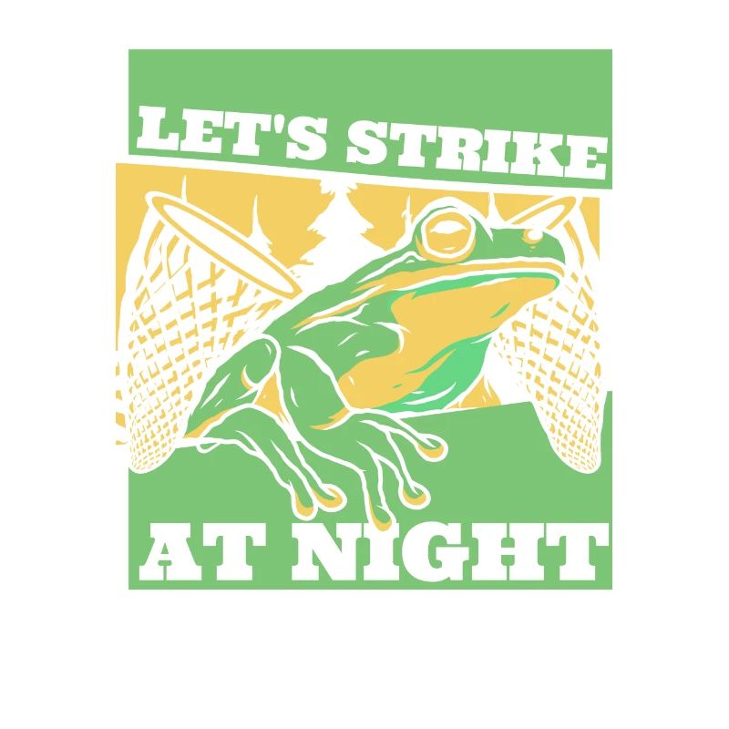 Let's Strike At Night Toad Tadpole Frog