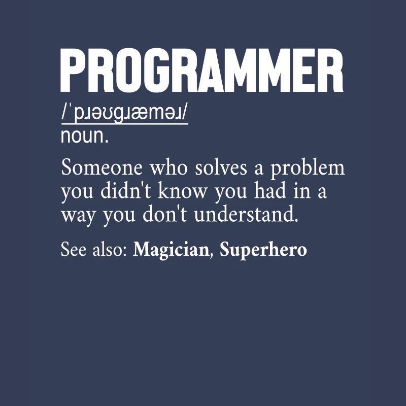 Programmer Definition Softwareentwickler Coder