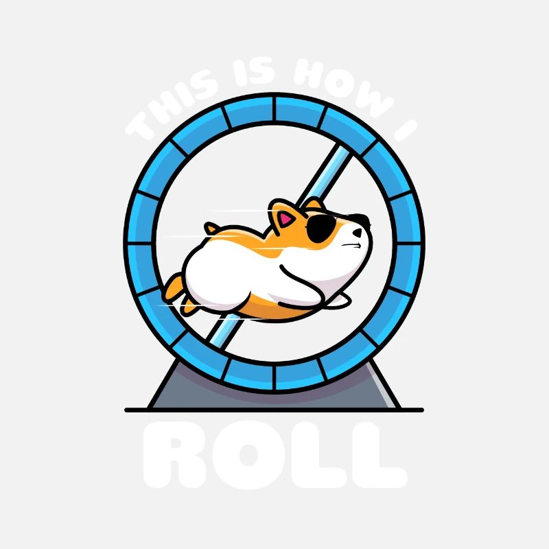 This Is How I Roll Goldhamster Zwerghamster
