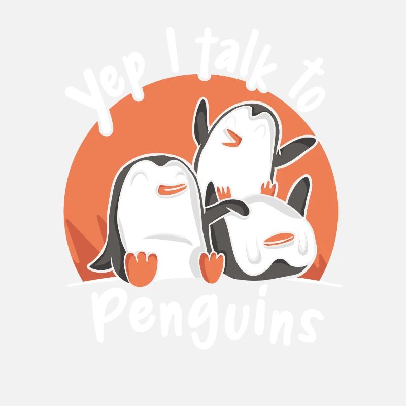 I Talk To Penguins Seabird King Penguin