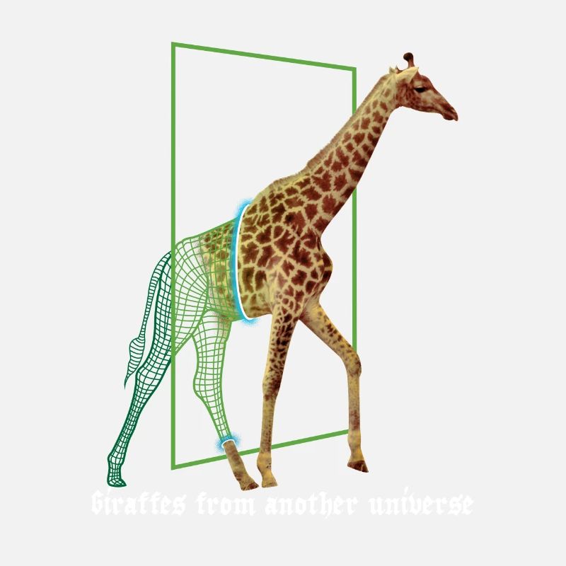 Giraffes From Another Universe Nubian African