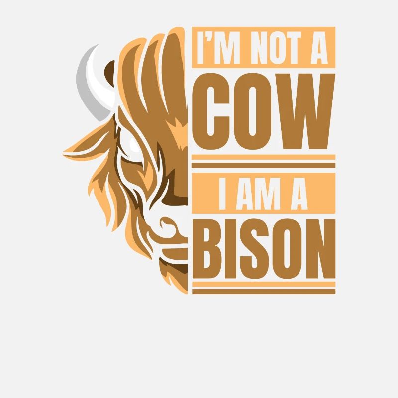Ich bin keine Kuh, ich bin ein Bison, Büffel, Bovinae, Liebhaber