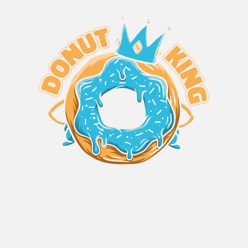 Donut King Doughnut Maker Glazed Lover Donut