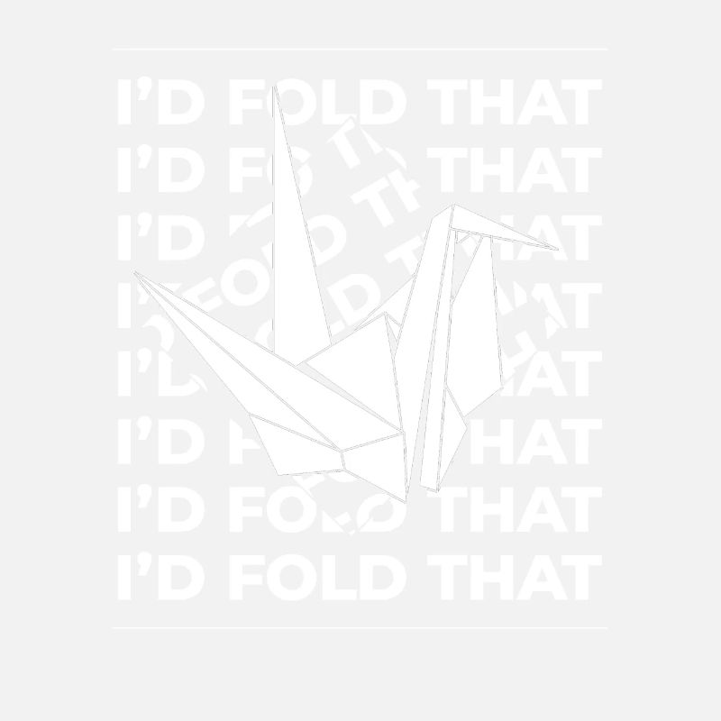 I'd Fold That Owl Paper Crane Folding Master