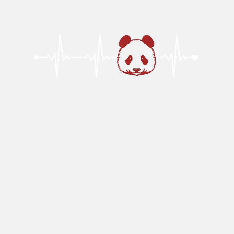 Panda Heartbeat Panda Ours Ami Panda Géant