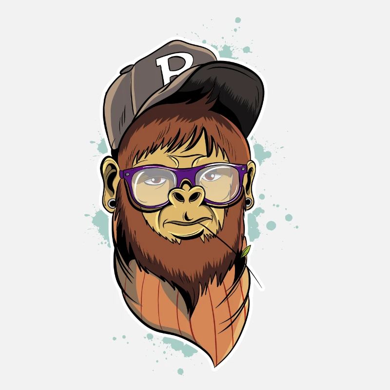 Hipster Monkey