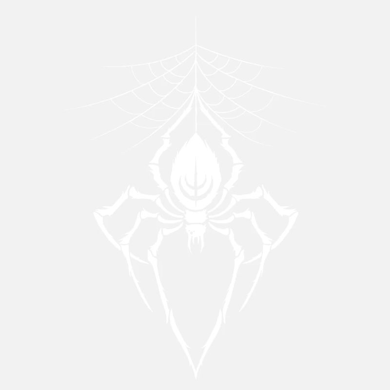 Spinne Spinnennetz Horror Halloween Schwarze Witwe