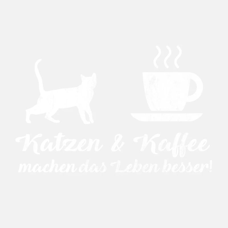Katzen & Kaffee machen das Leben besser! | Katze