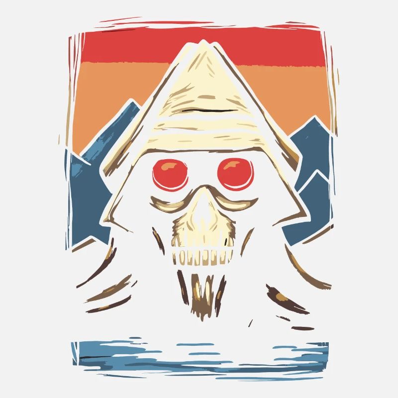 Japanese Red Sun: Inner Demon Skull