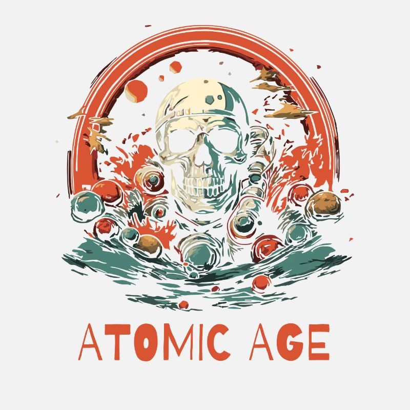 Atomic Age Skull