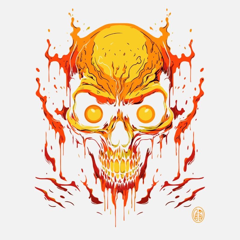 Ugly and Evil: Horror Skull