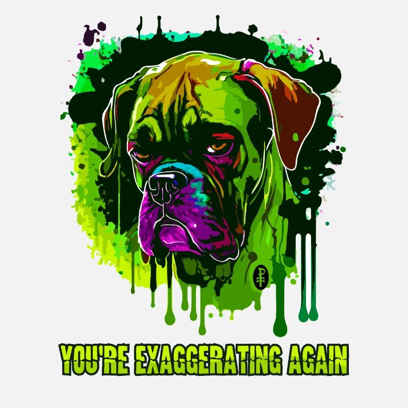 Tu exagérées encore, chien cool