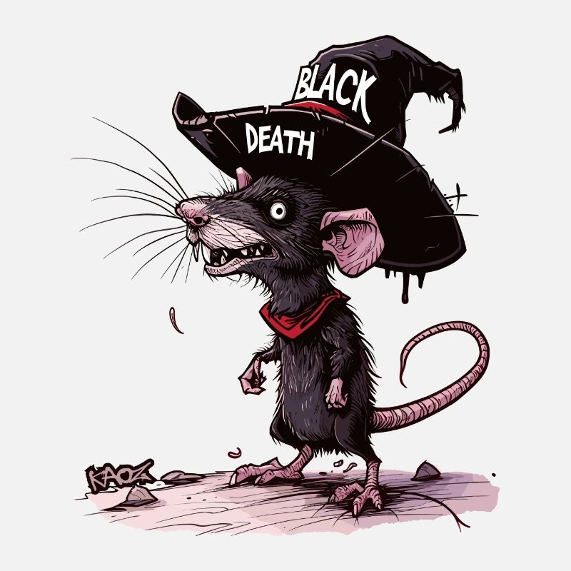 La peste noire est la peste d’un rat