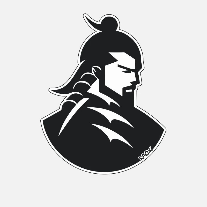A samurai in the shadows