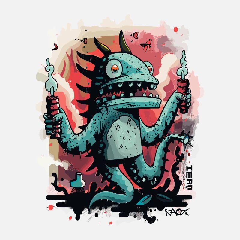 Dynamite candles and a crazy monster