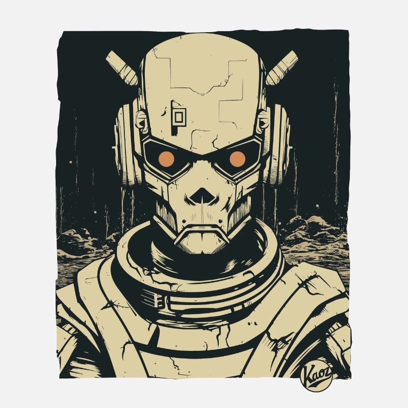 Super Humanoid Skull Skull Android Mecha