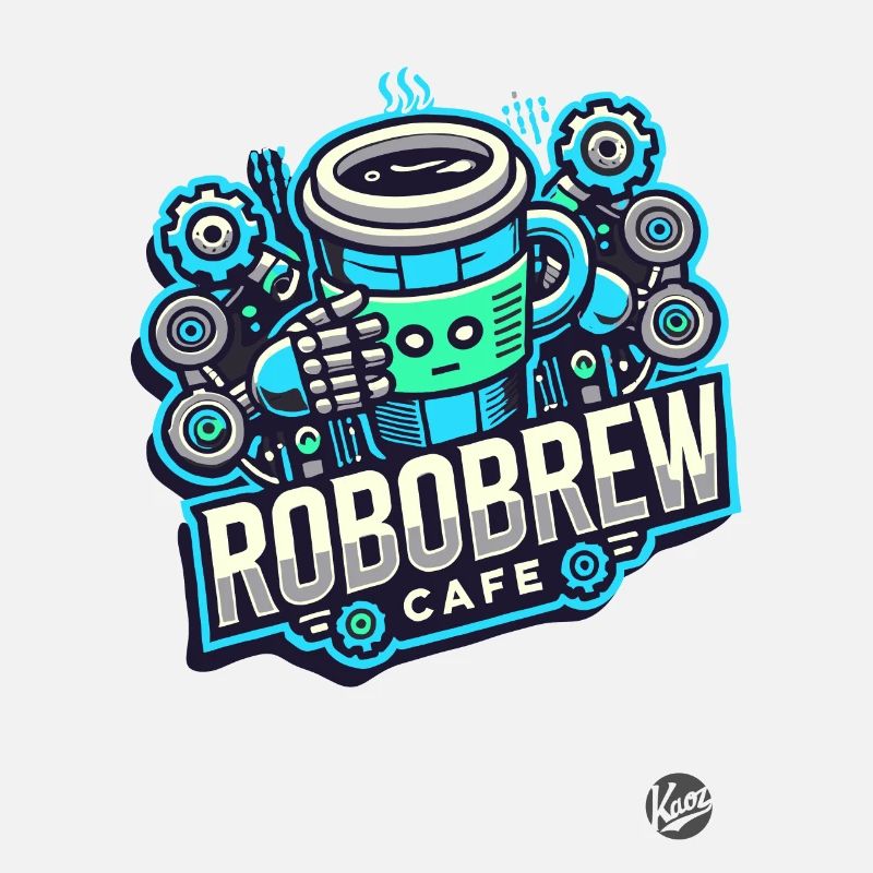 Nerd’s Finest Robo Brew Kaffee Design