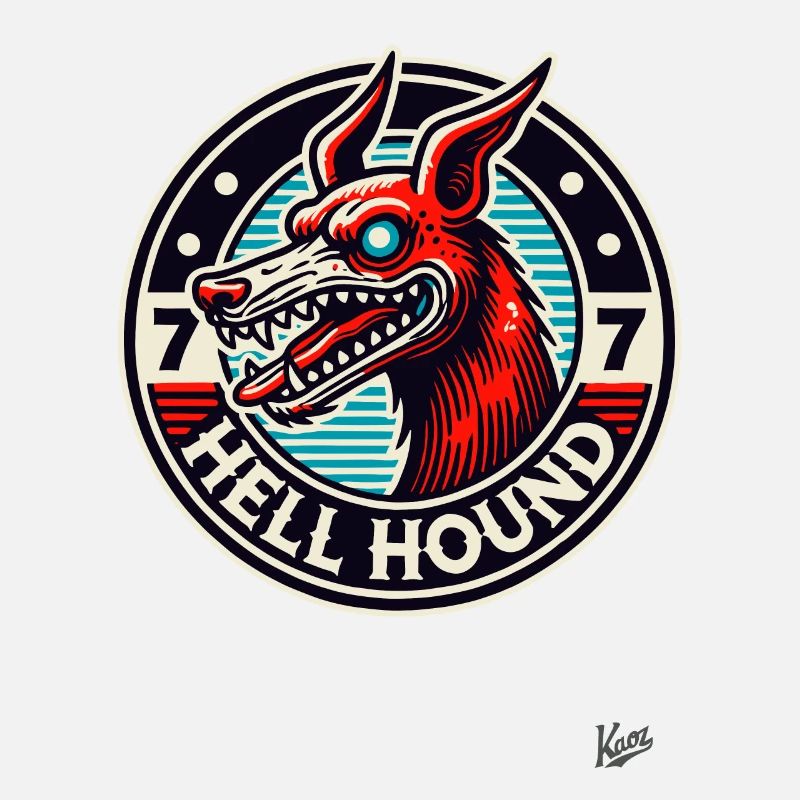 The dog from hell, a hellhound