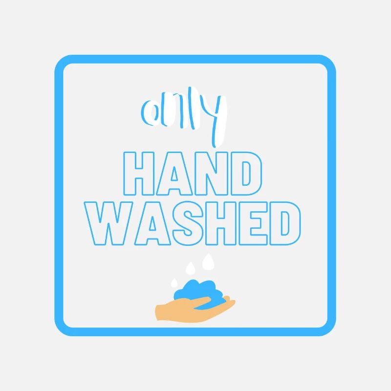 washed only by hand