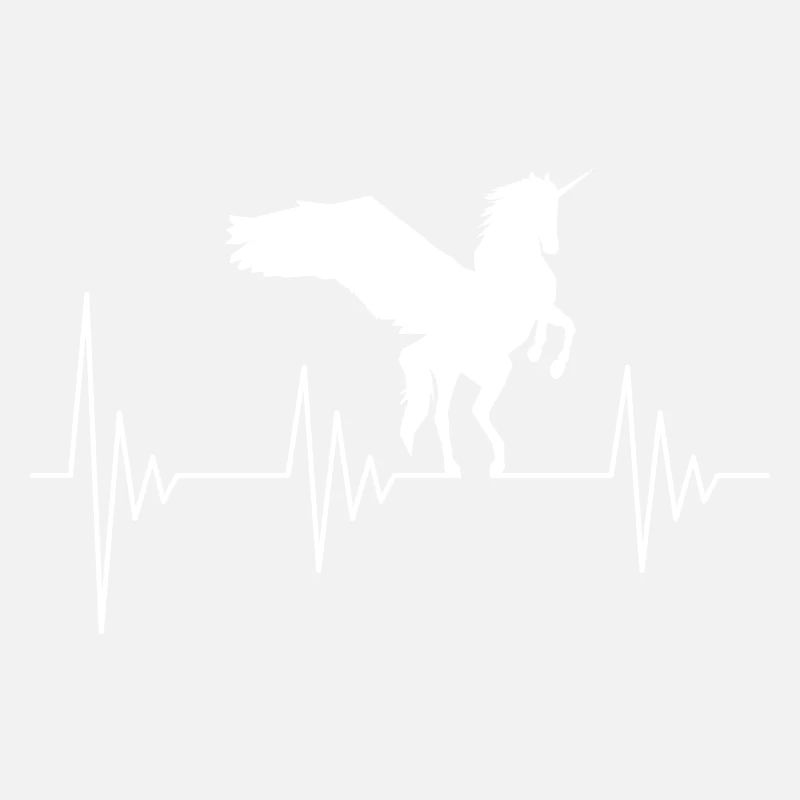 Einhorn Pferd EKG Herzfrequenz