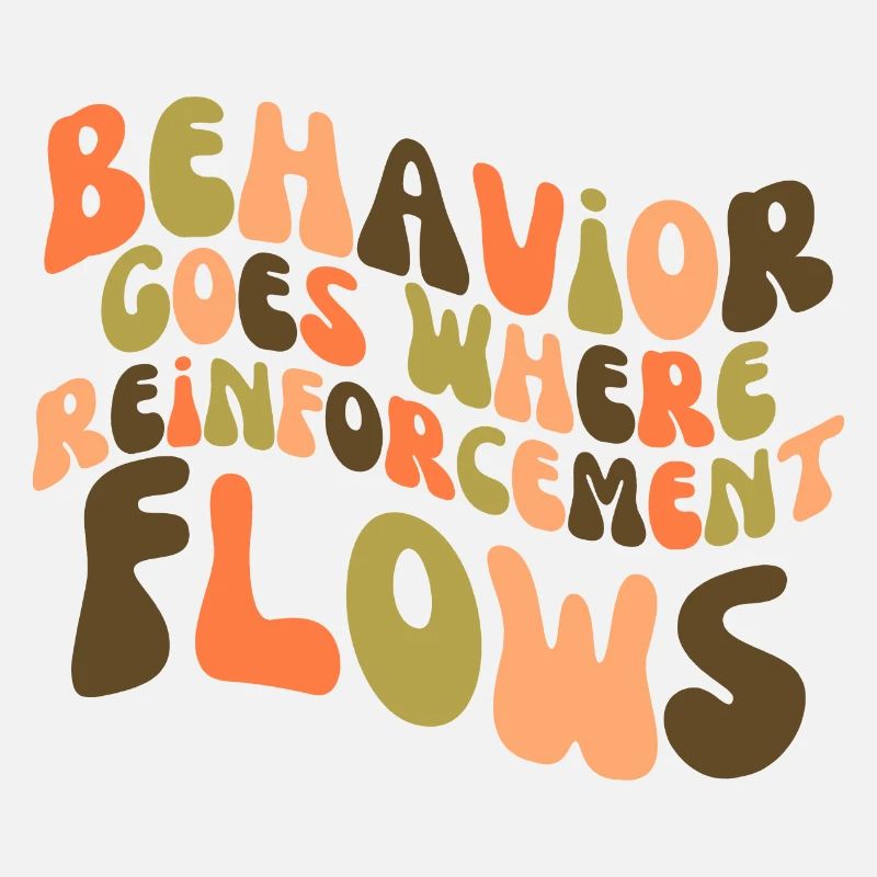 Behavior Goes Where Reinforcement Flows