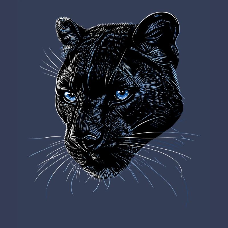 Panthère Léopard Grand Chat Mignon Gros Chat Panter