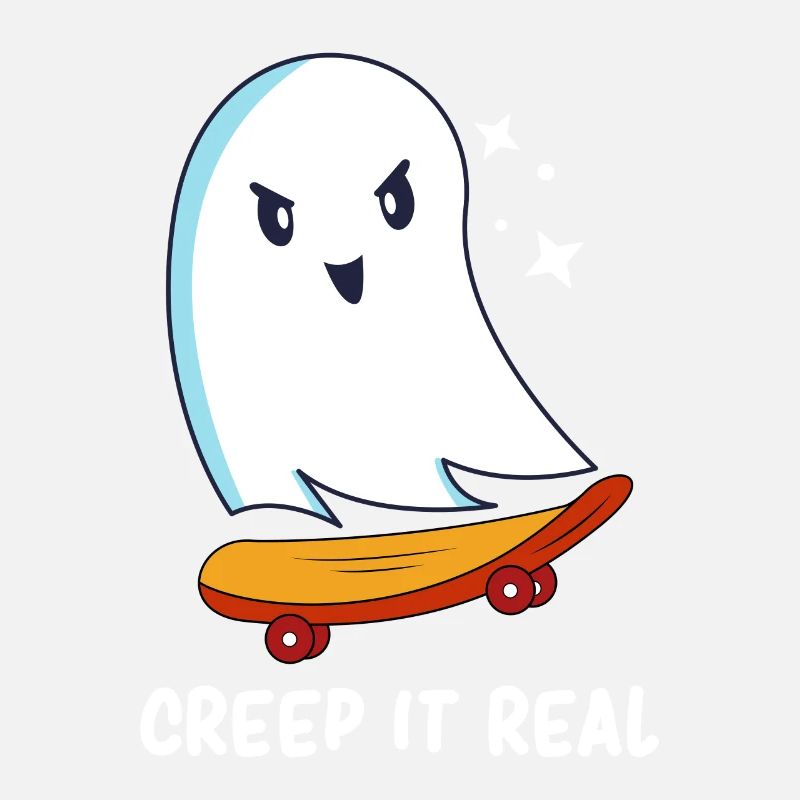Ghost - Cute Ghost - Funny Ghost - Halloween Ghost