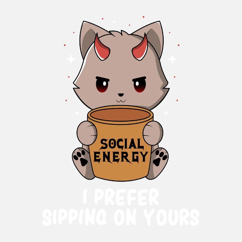Introvert - Introvert Cat - Introvert Dark Humor