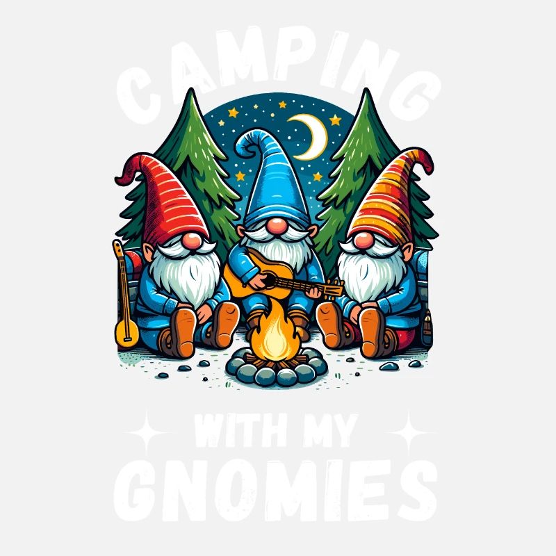 Camping Camper Campingplatz Gartenzwerge Wohnwagen