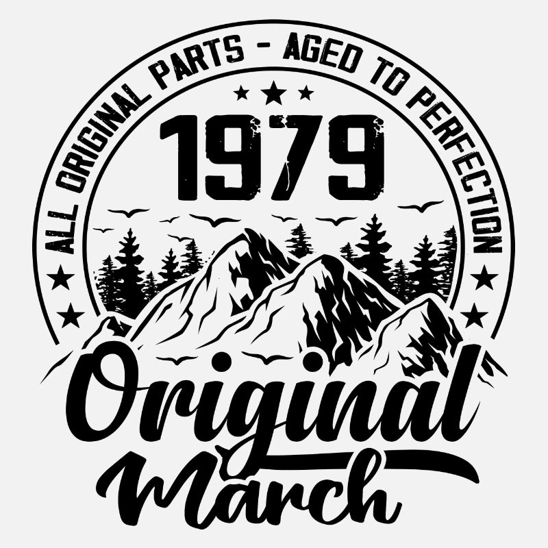1979 mars Original : 45 Ans cadeau Anniversaire
