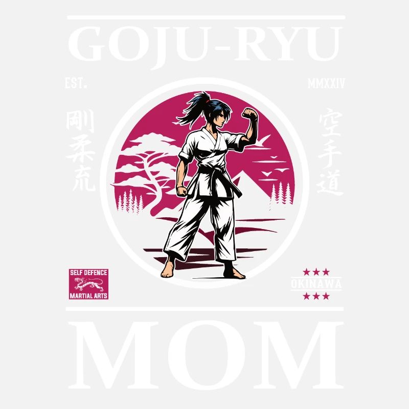 Maman de karaté Goju-Ryu